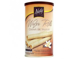 Naty Premium венские вафельные трубочки с ванильным кремом 150 г